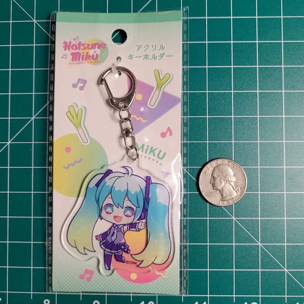 Hatsune Miku Vocaloid MikuMiku Friends Acrylic Keychain